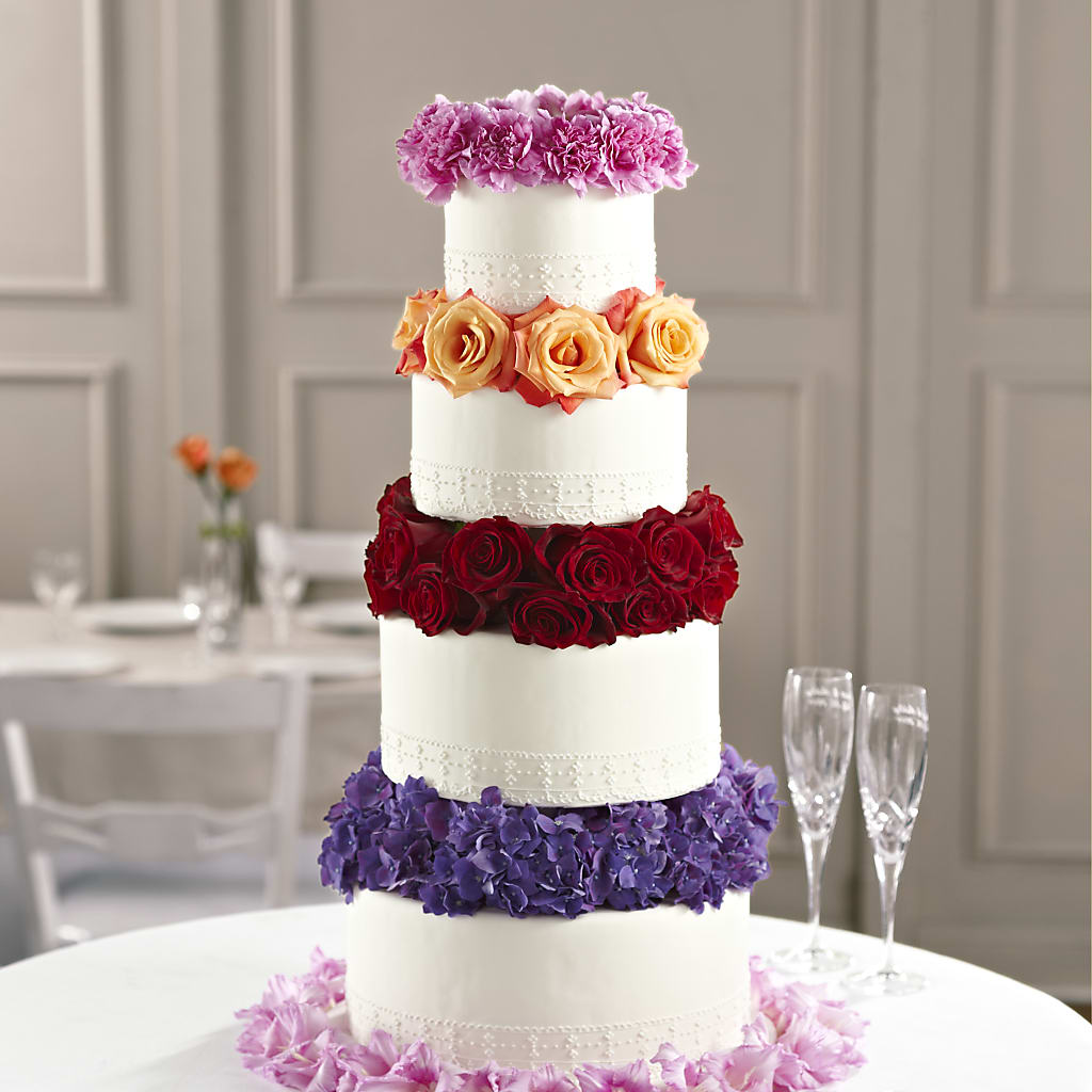 Infinite Love Cake Décor – Lolas Blooms, Somerset NJ