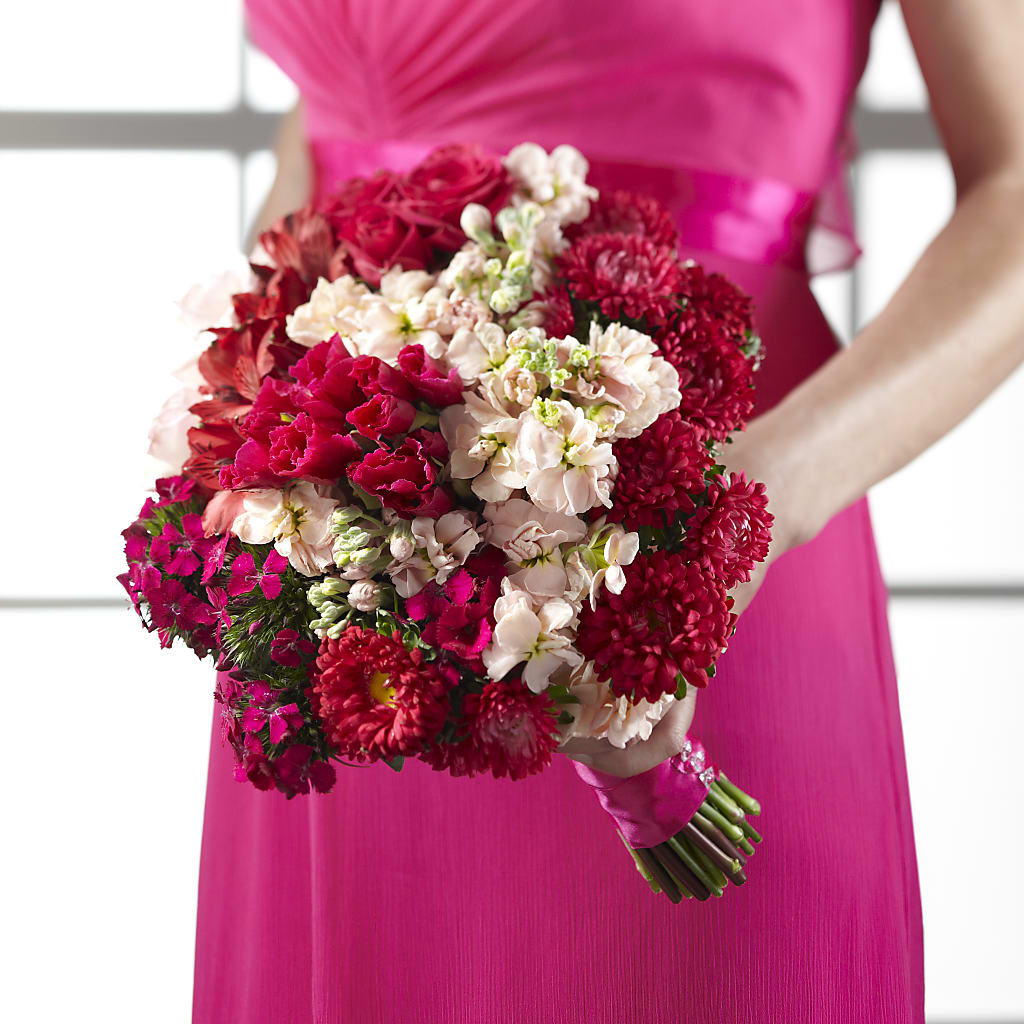 Pink Effervescence Bouquet – Lolas Blooms, Somerset NJ