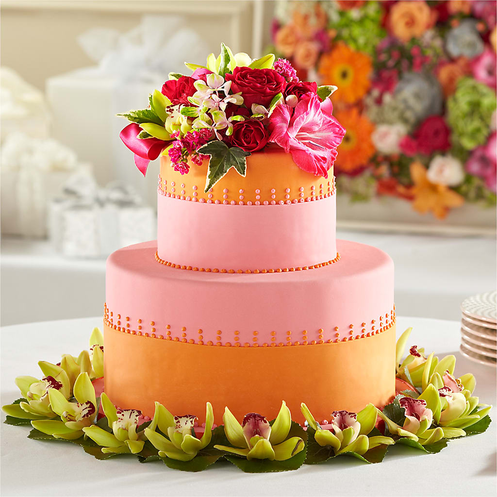 Sweet Citrus Cake Decor – Lolas Blooms, Somerset NJ