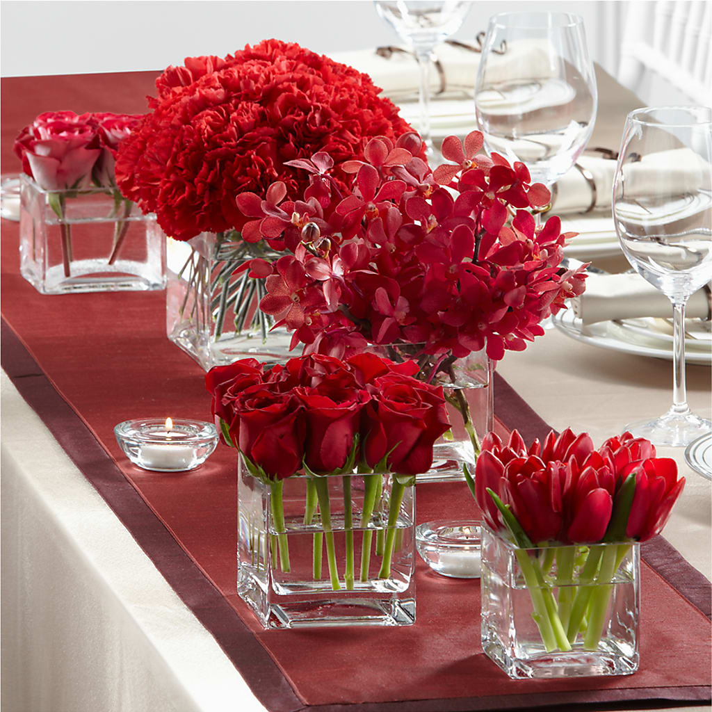 Modern Grace Centerpiece – Lolas Blooms, Somerset NJ
