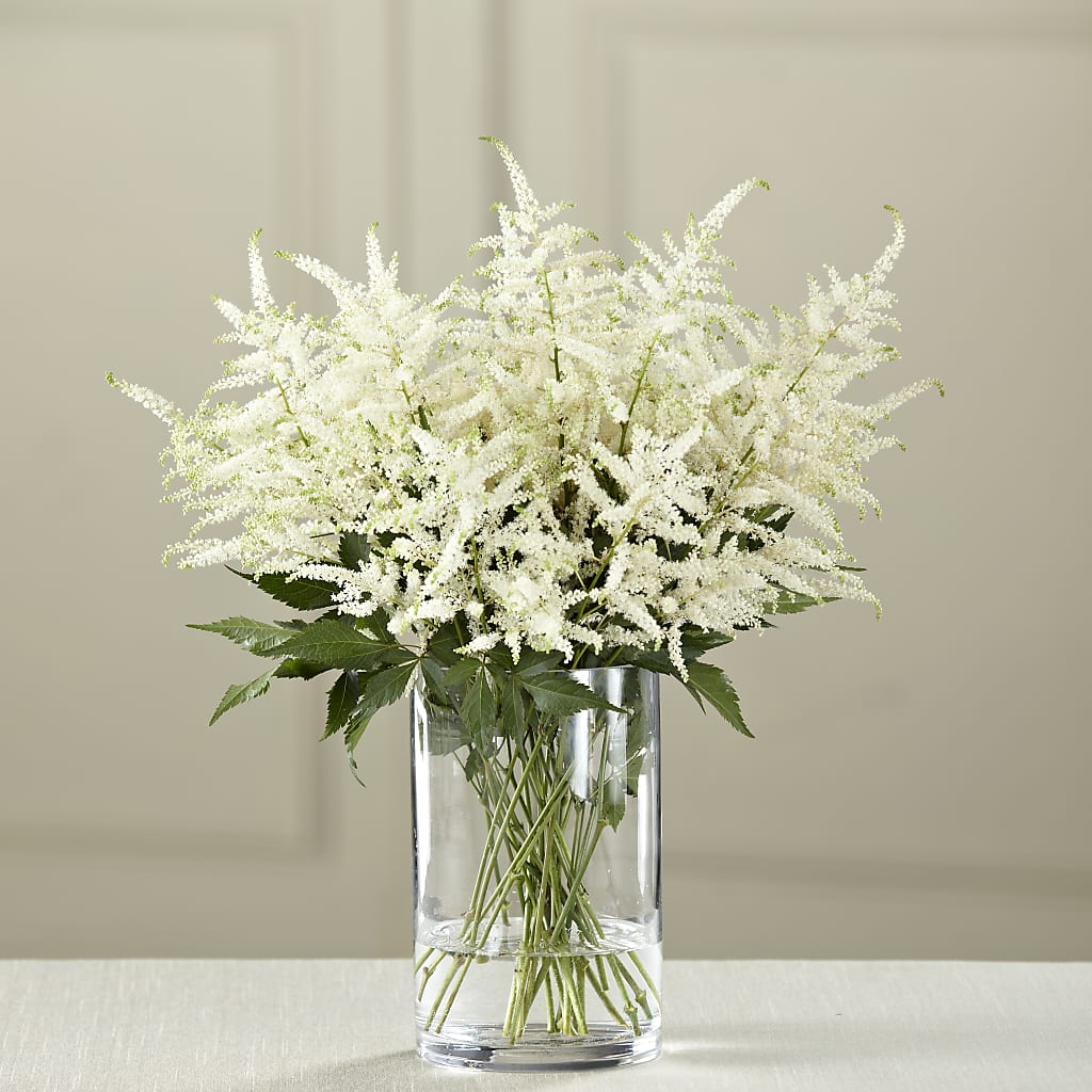 White Astilbe Bouquet – Lolas Blooms, Somerset NJ