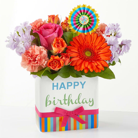 Birthday Surprise Bouquet –  Lolas Blooms, Somerset NJ