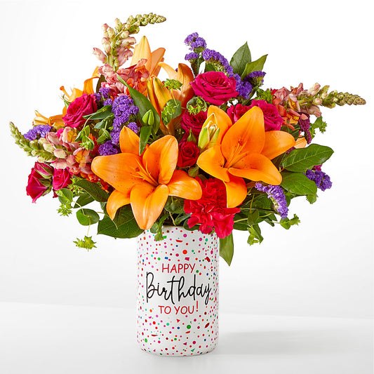Birthday Palooza Bouquet –  Lolas Blooms, Somerset NJ