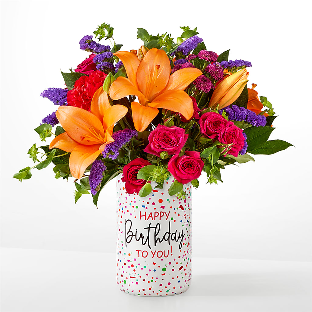 Birthday Palooza Bouquet –  Lolas Blooms, Somerset NJ