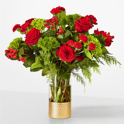 Plaid Throw Bouquet –  Lolas Blooms, Somerset NJ