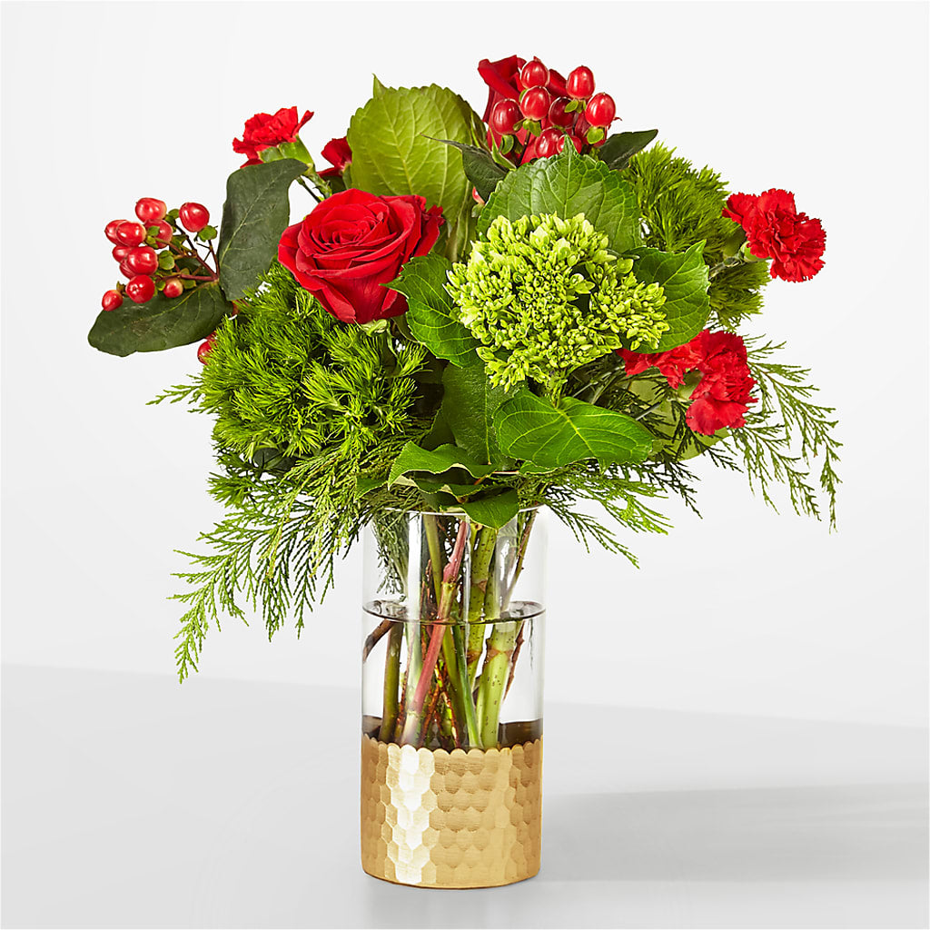 Plaid Throw Bouquet –  Lolas Blooms, Somerset NJ