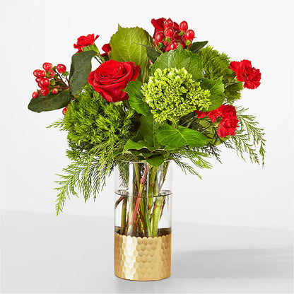 Plaid Throw Bouquet –  Lolas Blooms, Somerset NJ