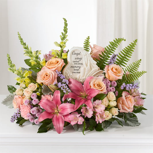 Gentle Light Arrangement –  Lolas Blooms, Somerset NJ