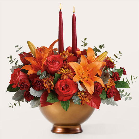 Fruits of Fall Centerpiece –  Lolas Blooms, Somerset NJ