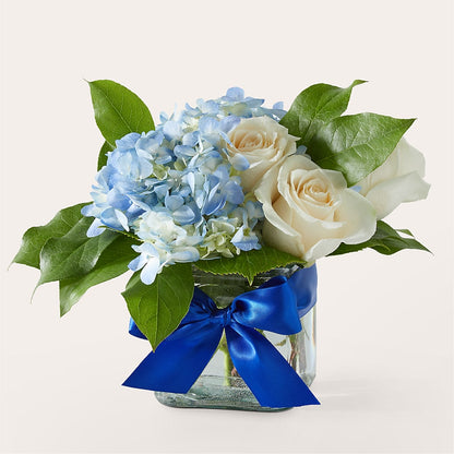 Sky Blue Delight Bouquet –  Lolas Blooms, Somerset NJ