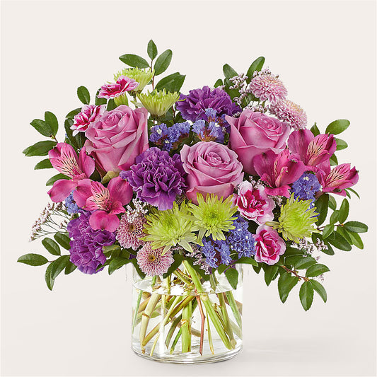 Glass Half Full Bouquet –  Lolas Blooms, Somerset NJ