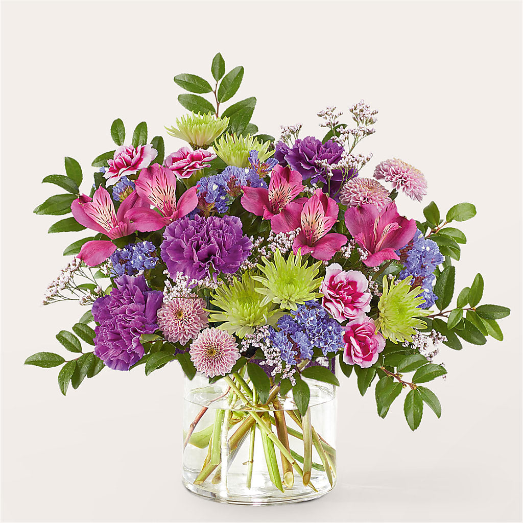 Glass Half Full Bouquet –  Lolas Blooms, Somerset NJ