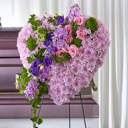 Treasured Love Standing Heart –  Lolas Blooms, Somerset NJ