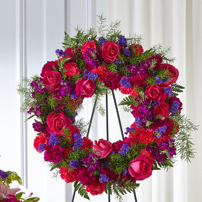 Calming Colors Wreath –  Lolas Blooms, Somerset NJ