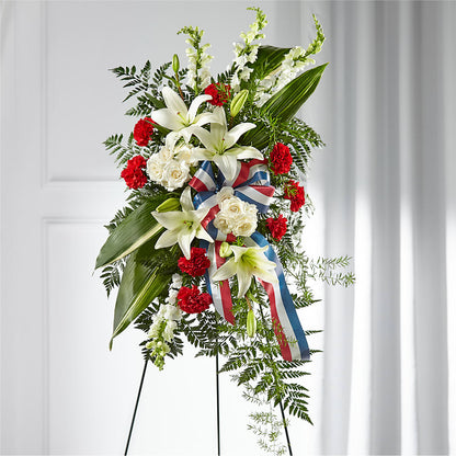 Stars of Life Standing Spray –  Lolas Blooms, Somerset NJ