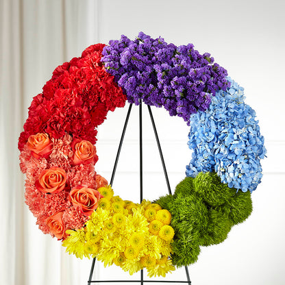 Circle of Love Wreath –  Lolas Blooms, Somerset NJ