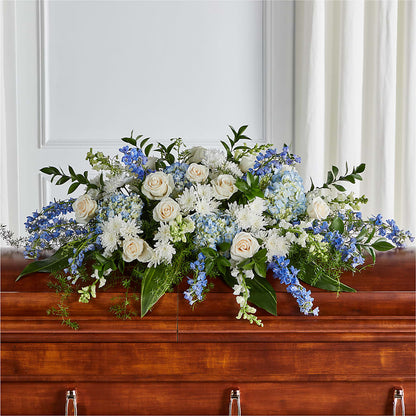 Timeless Essence Casket Spray –  Lolas Blooms, Somerset NJ