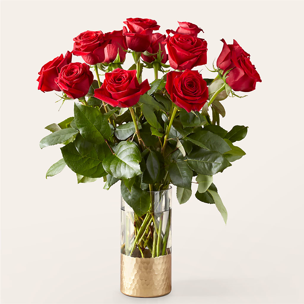 Classic Love Red Rose Bouquet –  Lolas Blooms, Somerset NJ