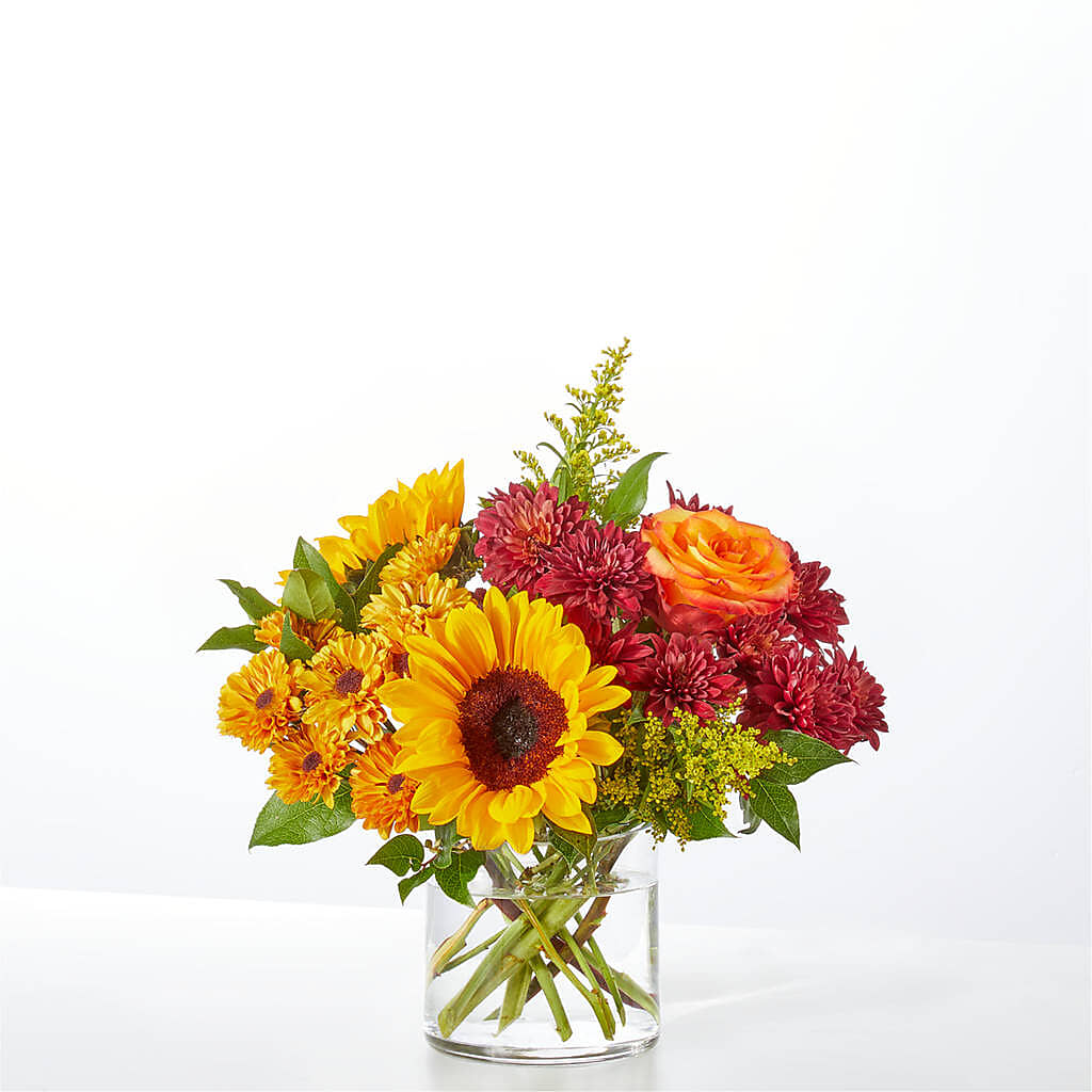 Flannel Scarf Bouquet –  Lolas Blooms, Somerset NJ