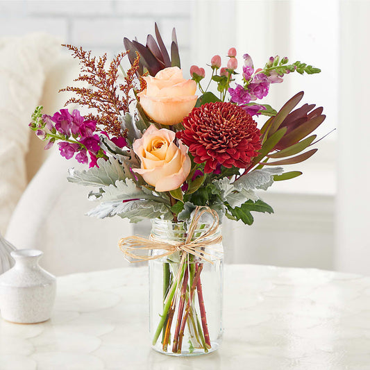 Moody Hues Bouquet –  Lolas Blooms, Somerset NJ