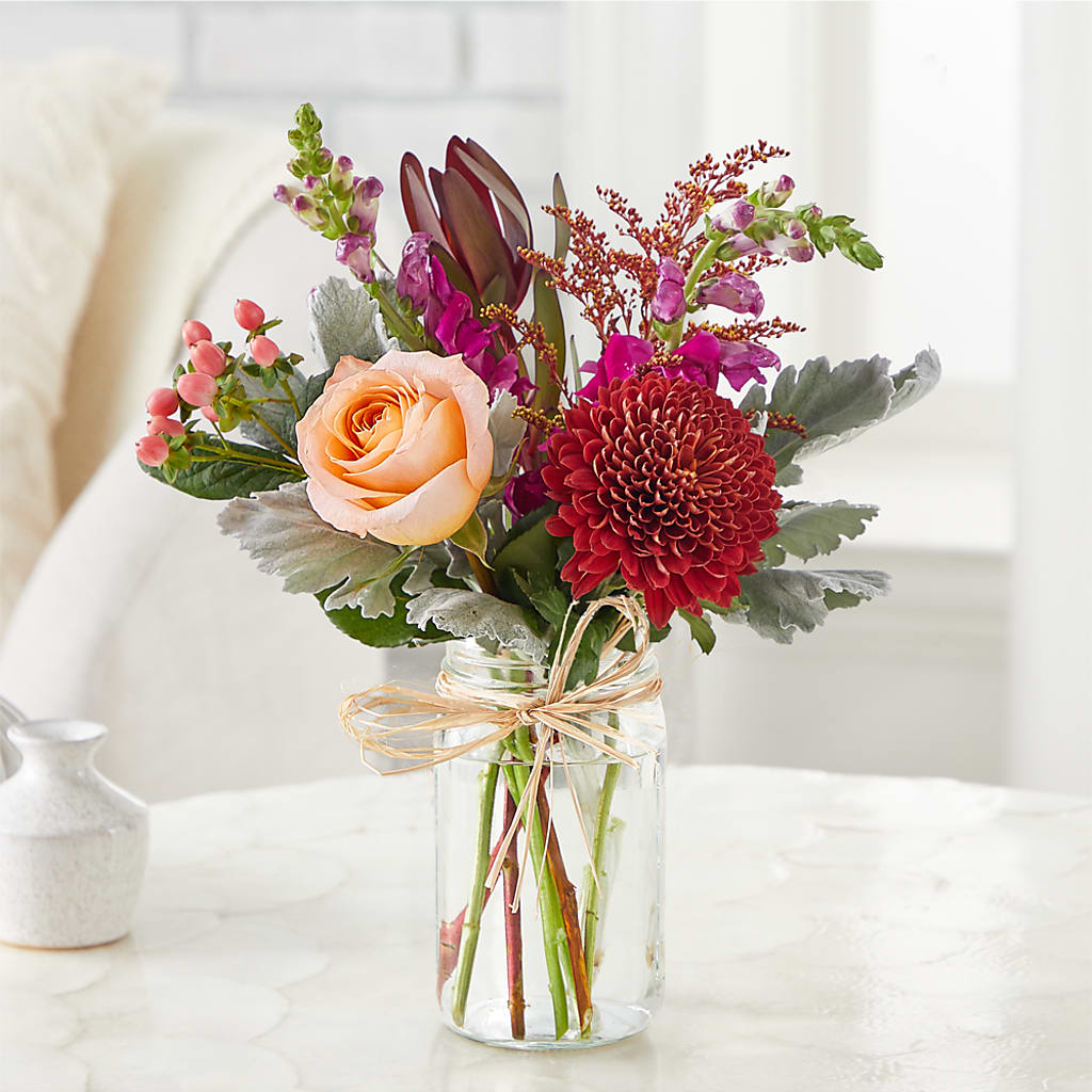 Moody Hues Bouquet –  Lolas Blooms, Somerset NJ