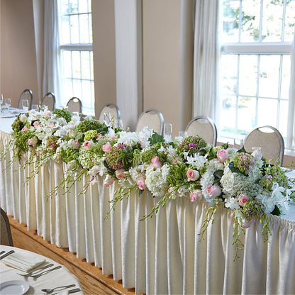 State of Joy Head Table Arrangement –  Lolas Blooms, Somerset NJ