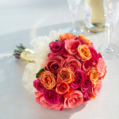 Sweet Roses Bouquet –  Lolas Blooms, Somerset NJ