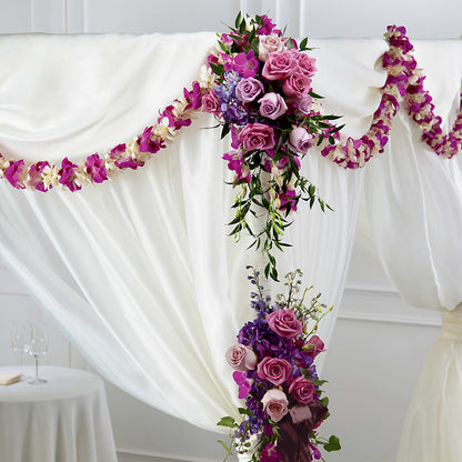 Color & Light Chuppah Decor –  Lolas Blooms, Somerset NJ