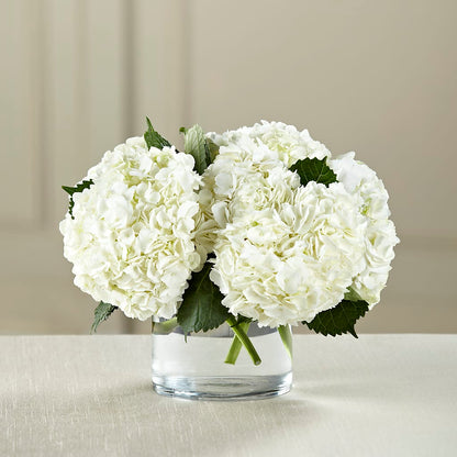 White Hydrangea Bouquet –  Lolas Blooms, Somerset NJ